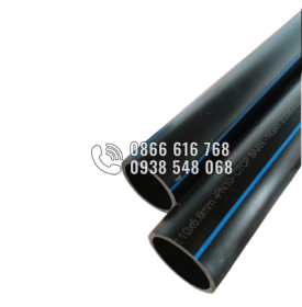 Ống nhựa HDPE đen 180