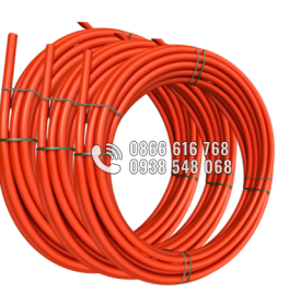 Ống nhựa HDPE 25 cam/vàng